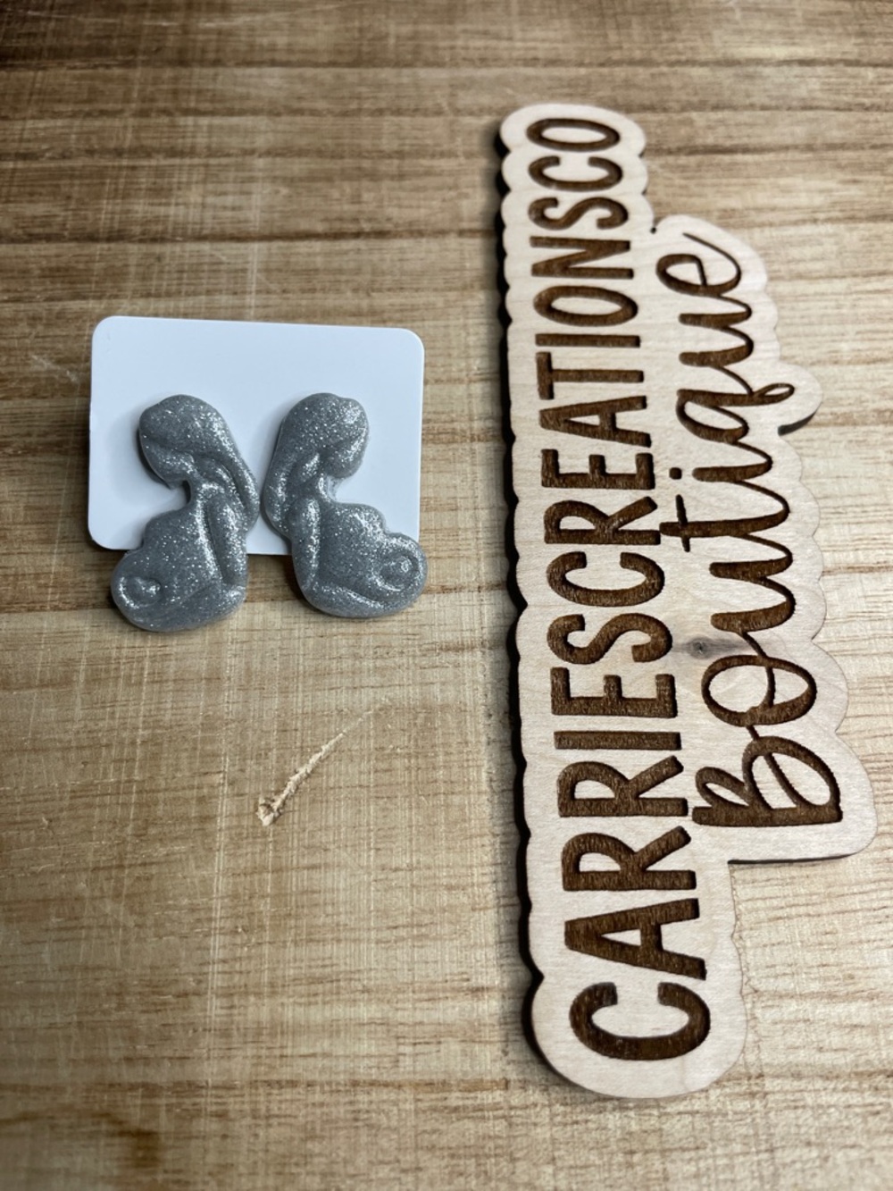 Handmade Pregnancy Earrings